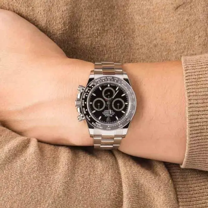 Clean Factory Supreme Rolex Daytona 126500 Black Dial Clone - Image 5