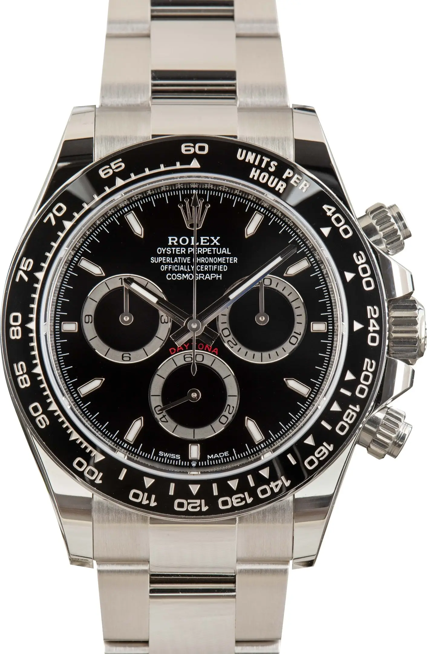 Clean Factory Supreme Rolex Daytona 126500 Black Dial Clone