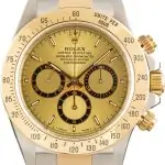 Cheapest Rolex Daytona 16523 Champagne Dial Steel Gold 1999