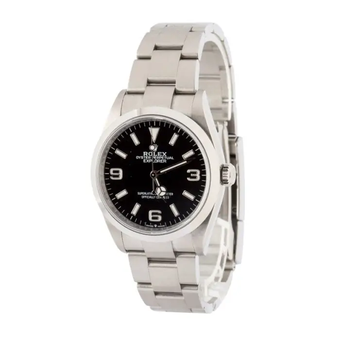 Cheapest Rolex Explorer 124270 36mm Black Dial Pre-Owned - Image 3