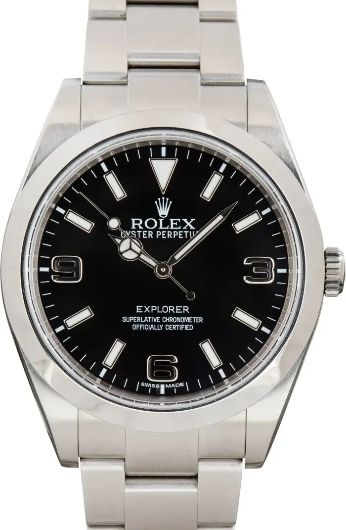 Cheapest Rolex Explorer 214270 39mm Stainless Steel Watch - Image 2