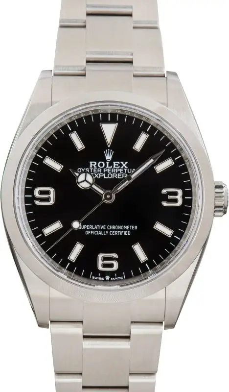 Cheapest Rolex Explorer 124270 36mm Black Dial Pre-Owned