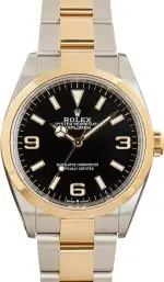 Cheapest Rolex Explorer 124273 Two-Tone 36mm Super Clone