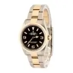 Clean Factory Supreme Rolex Explorer 124273 Two-Tone 36mm - Image 3