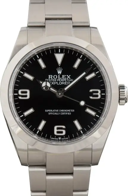 Cheapest Rolex Explorer 40 Ref 224270 Black Dial Super Clone