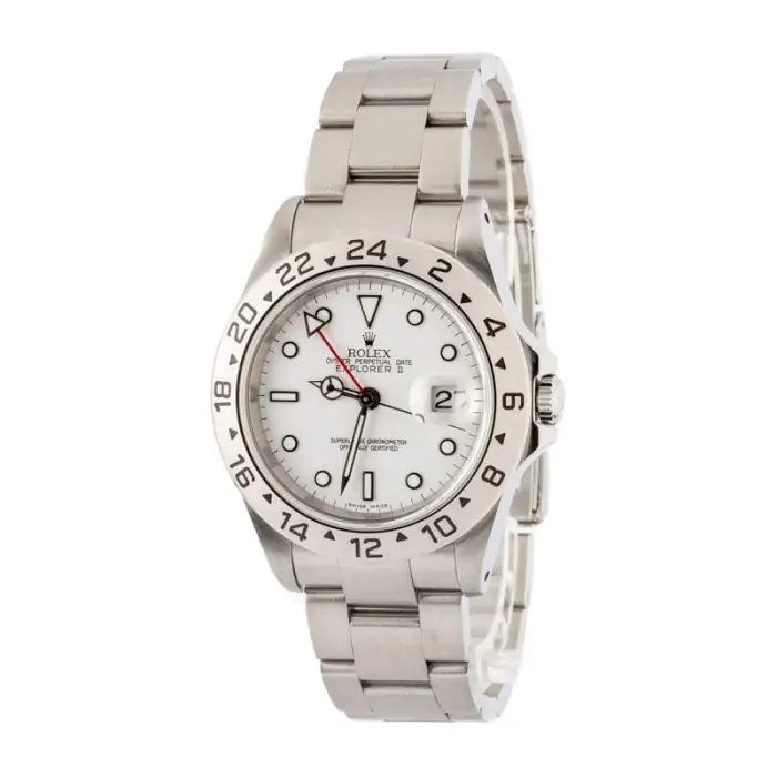 Clean Factory Super Clone Rolex Explorer II 16570 White Polar 40mm - Image 3