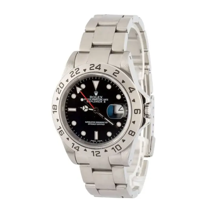 Clean Factory Super Clone Rolex Explorer II 16570 Black Dial - Image 3