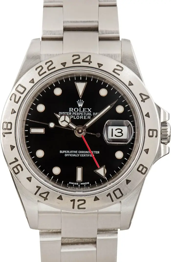 Clean Factory Super Clone Rolex Explorer II 16570 Black Dial - Image 2