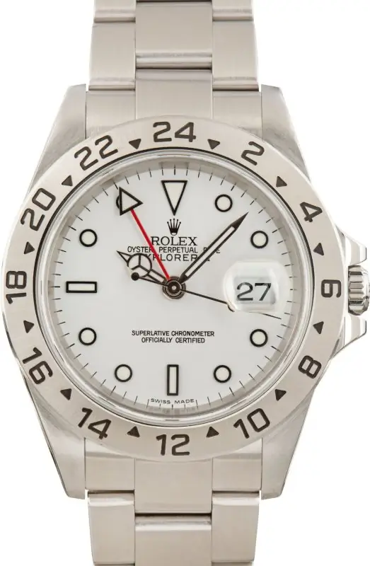 Clean Factory Super Clone Rolex Explorer II 16570 White Polar 40mm