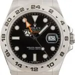 Cheapest Rolex Explorer II 216570 Black Dial 42MM Stainless Steel