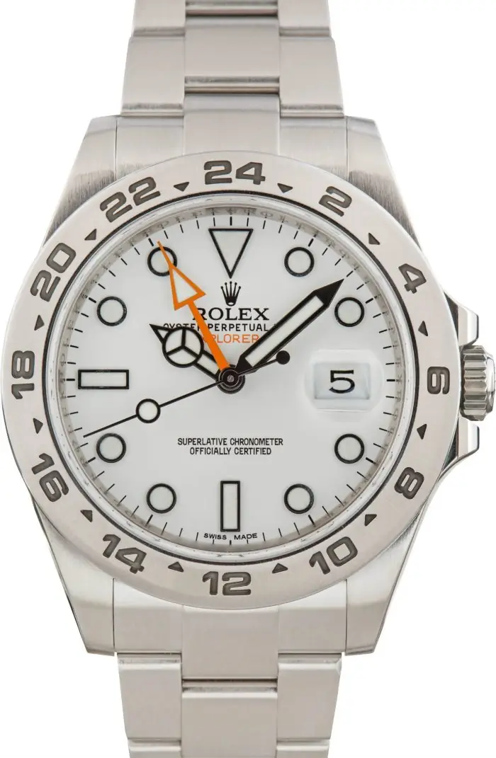 Clean Factory Super Clone Rolex Polar Explorer II 42MM Steel - Image 2