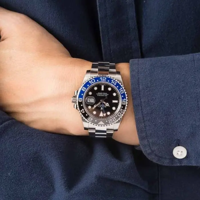 Cheapest Rolex GMT-Master II 116710 Batman Super Clone Watch - Image 5