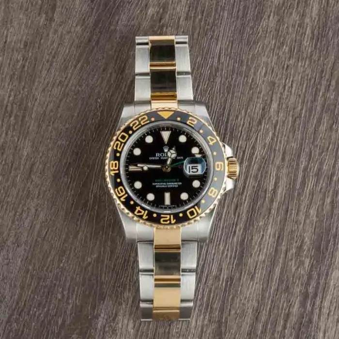 Clean Factory Supreme Rolex GMT-Master II 116713 Steel Gold Clone - Image 6
