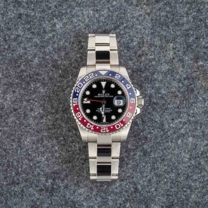 Cheapest Rolex GMT-Master II 116719 White Gold Pepsi Watch - Image 6