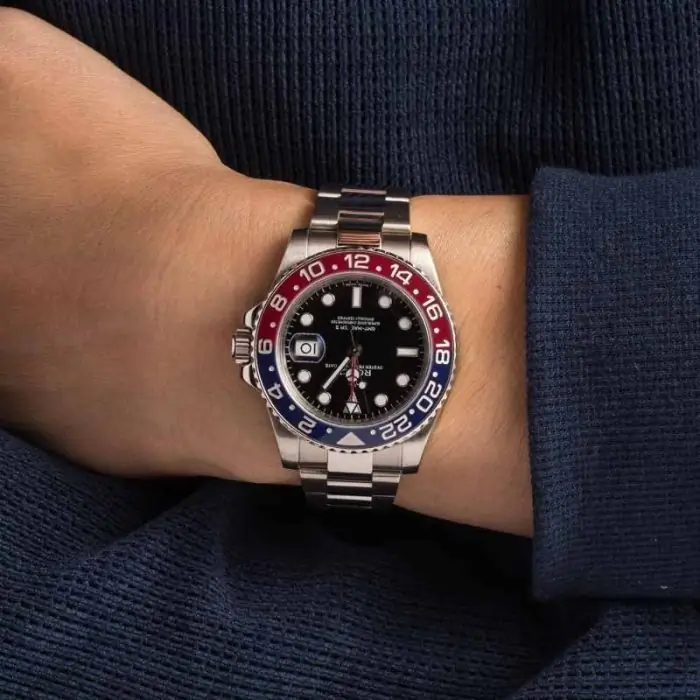 Cheapest Rolex GMT-Master II 116719 White Gold Pepsi Watch - Image 5
