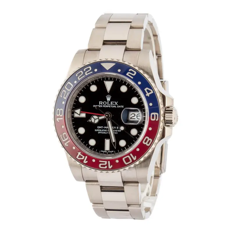Clean Factory Supreme Rolex GMT-Master II Pepsi 40mm White Gold