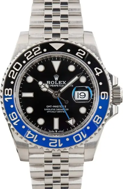 Clean Factory Super Clone Rolex GMT-Master II Batgirl 126710BLNR