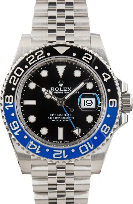 Clean Factory Super Clone Rolex GMT-Master II Batgirl 126710BLNR