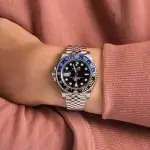 Clean Factory Super Clone Rolex GMT-Master II Batgirl 126710BLNR - Image 5