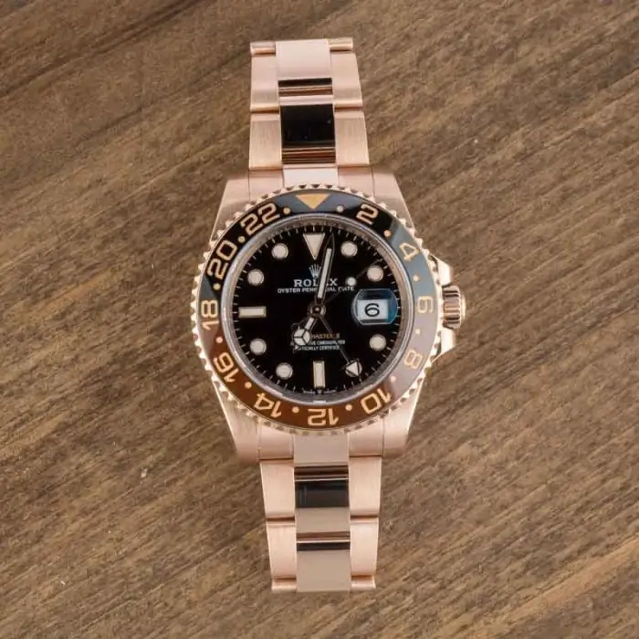 Cheapest Rolex GMT-Master II 126715 Everose Gold Root Beer - Image 5