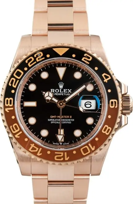 Cheapest Rolex GMT-Master II 126715 Everose Gold Root Beer