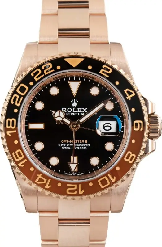 Cheapest Rolex GMT-Master II 126715 Everose Gold Root Beer