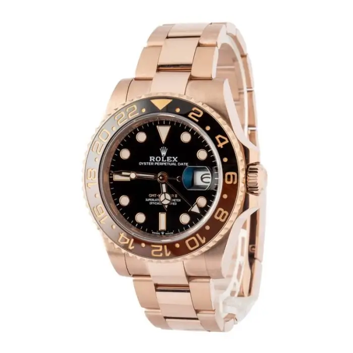Cheapest Rolex GMT-Master II 126715 Everose Gold Root Beer - Image 3