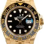 Supreme Rolex GMT-Master II 126718 Yellow Gold Watch