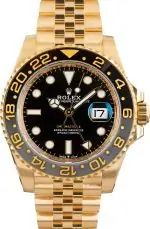 Supreme Rolex GMT-Master II 126718 Yellow Gold Watch