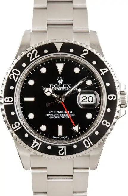 Cheapest Rolex GMT-Master II 16710 Black Dial 40mm 2005