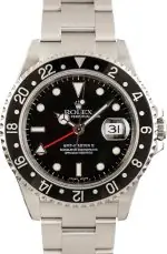 Cheapest Rolex GMT-Master II 16710 Stainless Steel Black Dial 2004