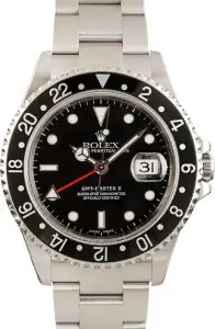 Cheapest Rolex GMT-Master II 16710 Stainless Steel Black Dial 2004