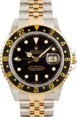 Cheapest Rolex GMT-Master II 16713 Black Dial Two-Tone Watch