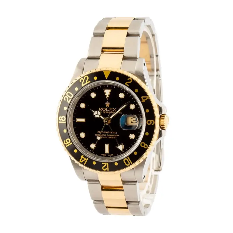 Best Clone Rolex GMT-Master II 16713 Steel Gold Watch