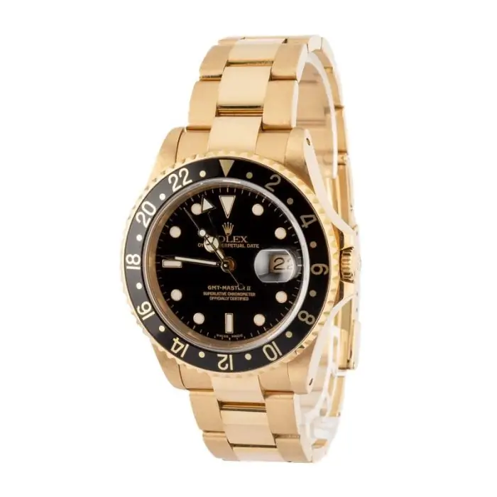 Cheapest Rolex GMT-Master II 16718 Yellow Gold Super Clone - Image 3