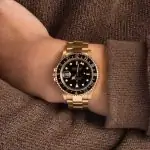 Cheapest Rolex GMT-Master II 16718 Yellow Gold Super Clone - Image 5