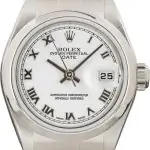 Cheapest Rolex Lady-Date 79160 26mm White Roman Dial