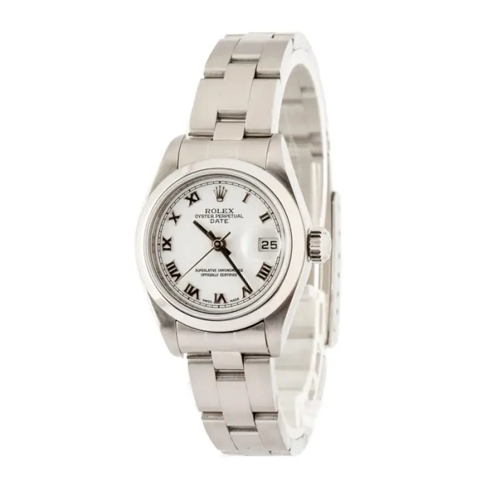 Cheapest Rolex Lady-Date 79160 26mm White Roman Dial - Image 3