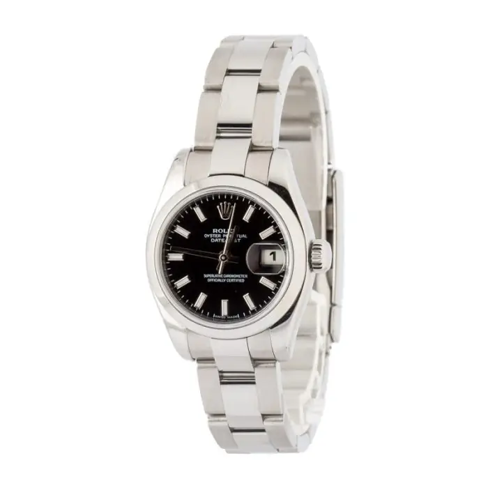 Cheapest Rolex Lady Datejust 179160 Black Dial 26mm - Image 3