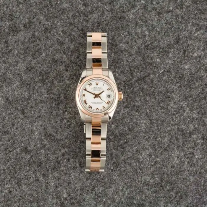 Cheapest Supreme Rolex Lady Datejust 179161 White Roman Dial - Image 6