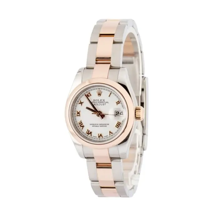 Clean Factory Supreme Rolex Datejust 179161 Two-Tone White Roman - Image 3