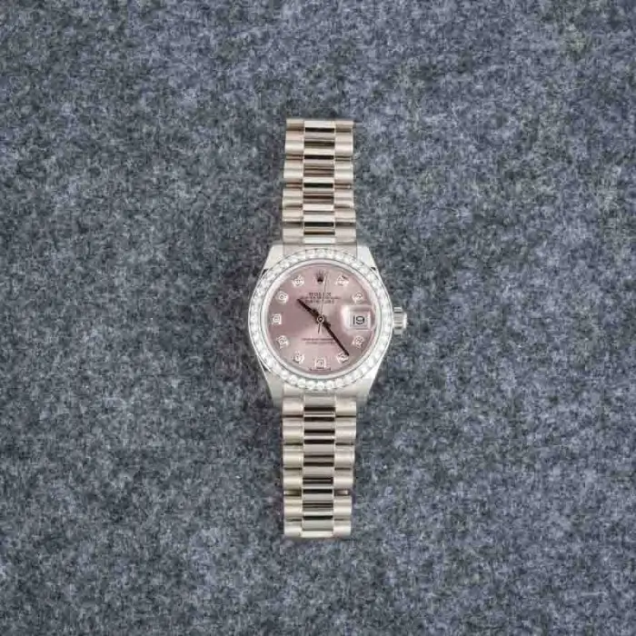 2025 Rolex Lady-Datejust 279139 Pink Diamond Dial 28mm - Image 6