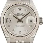 Cheapest Rolex Lady Datejust 279174 Silver Diamond Dial 28mm