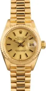 Cheapest Rolex Lady Datejust 6917 18k Gold 26mm Supreme Replica