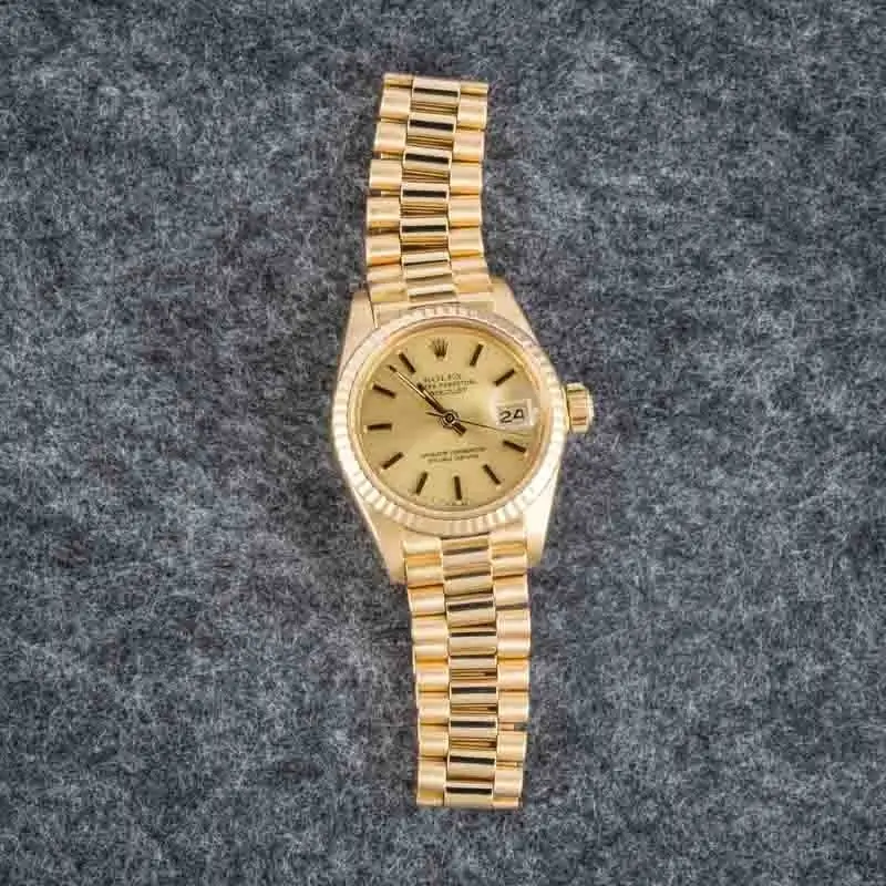 Cheapest Rolex Lady Datejust 6917 18k Gold 26mm Supreme Replica