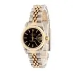 Cheapest Supreme Rolex Datejust Two-Tone 69173 Black Dial - Image 3