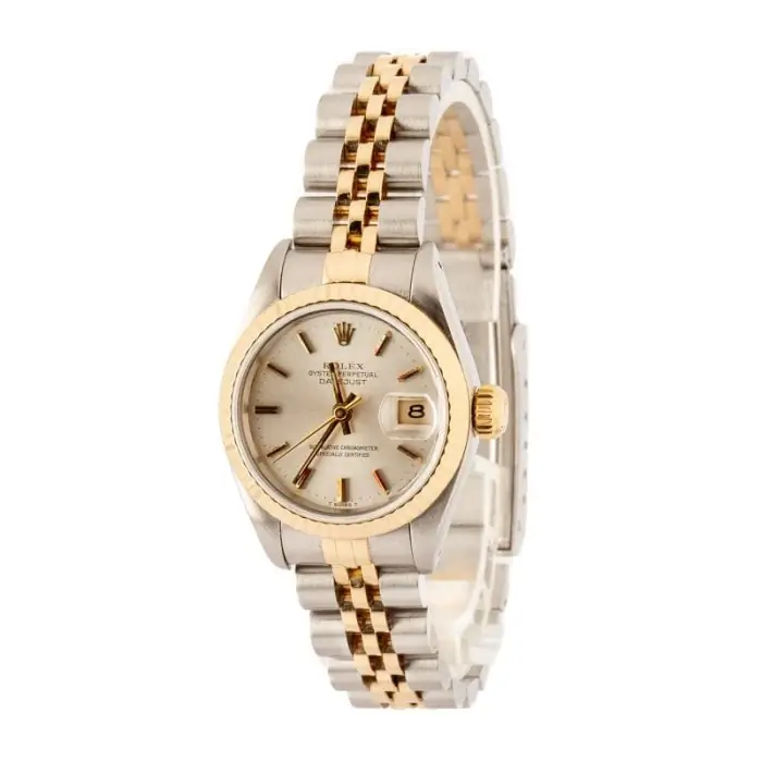 Cheapest Rolex Datejust 69173 Silver Dial 26mm Two-Tone - Image 3