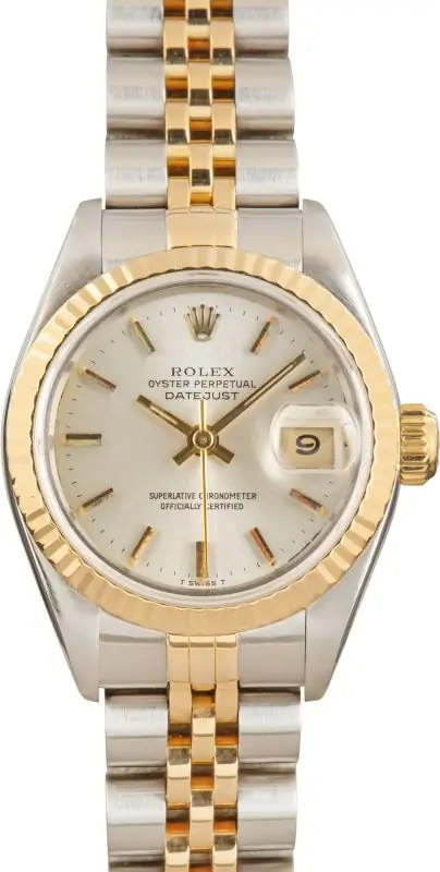 Cheapest Rolex Datejust 69173 Silver Dial 26mm Two-Tone