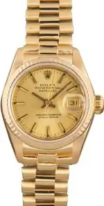 Cheapest Rolex 69178 Champagne Dial Yellow Gold President Watch