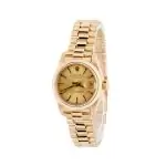 Cheapest Rolex 69178 Champagne Dial Yellow Gold President Watch - Image 3
